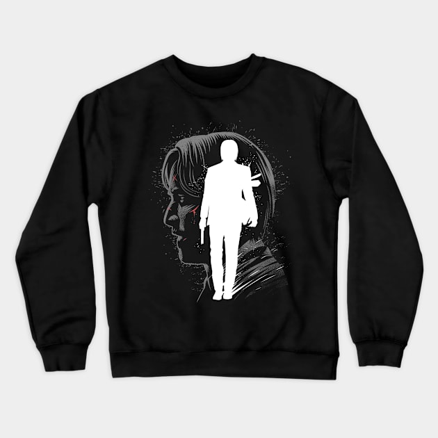 Poster Wick Crewneck Sweatshirt by albertocubatas